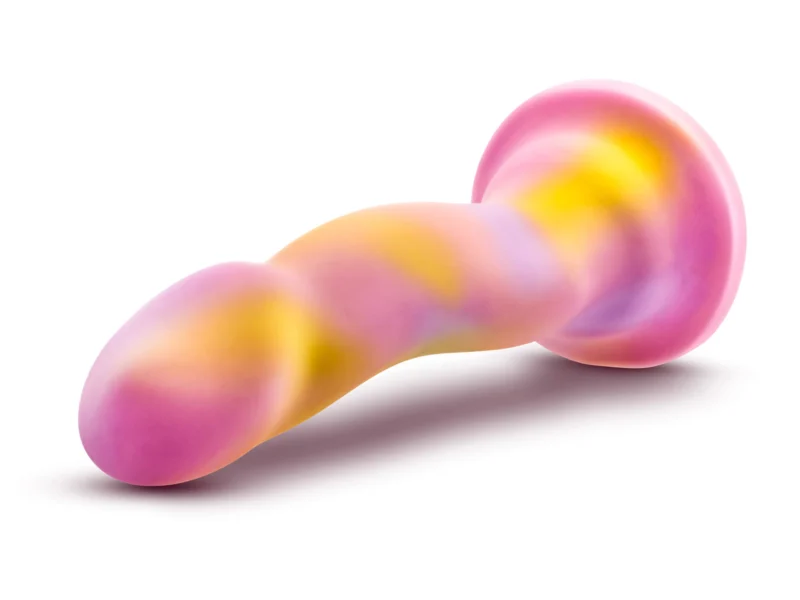 Pastel Marble Silicone Dildo - Image 3