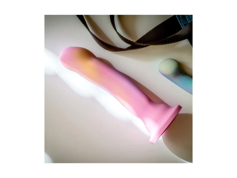 Pastel Marble Silicone Dildo - Image 5