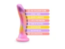 Pastel Marble Silicone Dildo