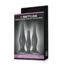 Black Silicone Butt Plug
