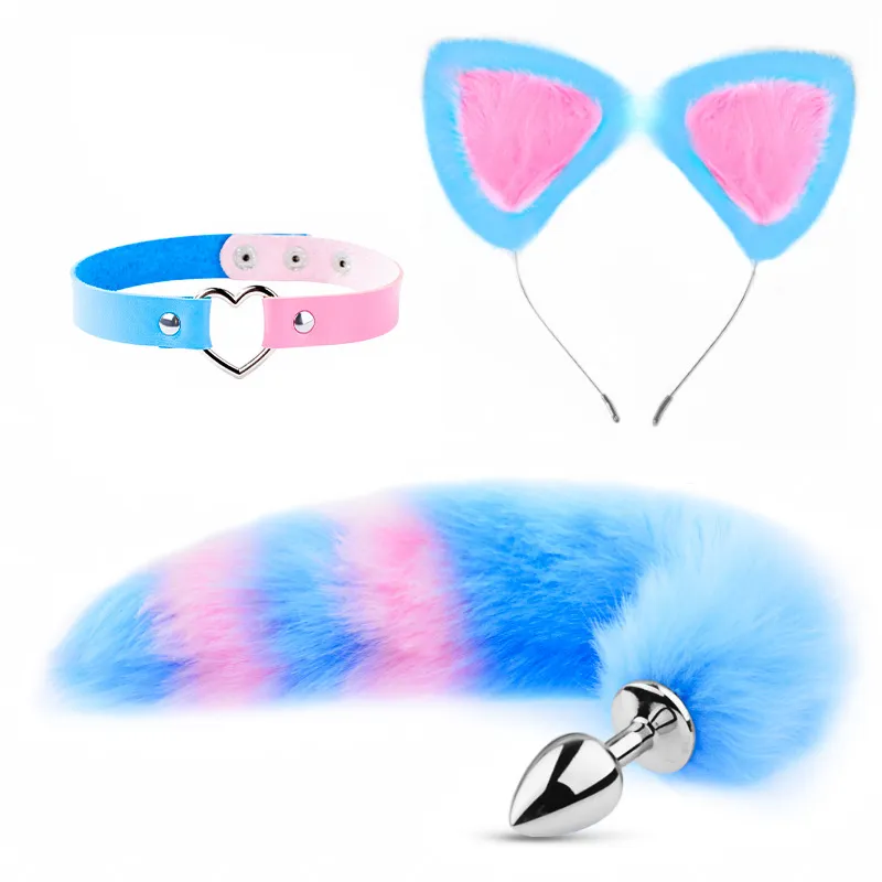 Cosplay Fox Tail Butt Plug Bundle