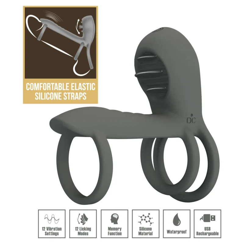 Couples Clitoral Cock Ring - Image 10