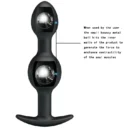 Heavy Balls Silicone Butt Plug