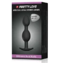 Heavy Balls Silicone Butt Plug