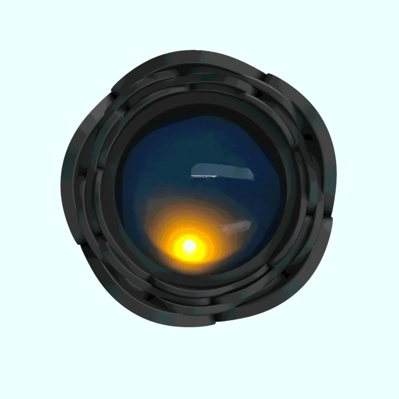 Light Up Elongated Anal Bead - Image 4