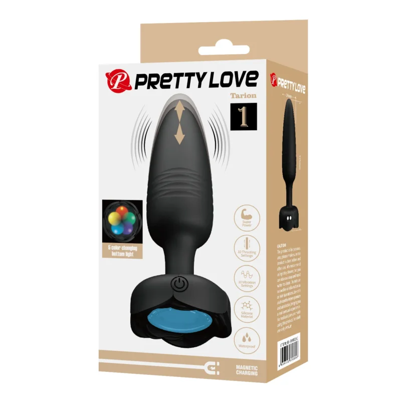 Light Up Elongated Anal Bead - Image 9