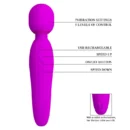 Personal Massage Wand With Rabbit Ears