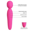 Personal Massage Wand With Rabbit Ears