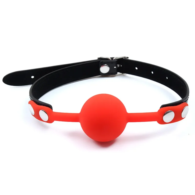 Premium Red Ball BDSM Gag