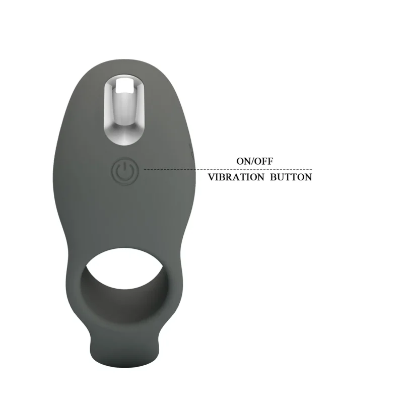 Silicone Vibrating Cock Ring - Image 7