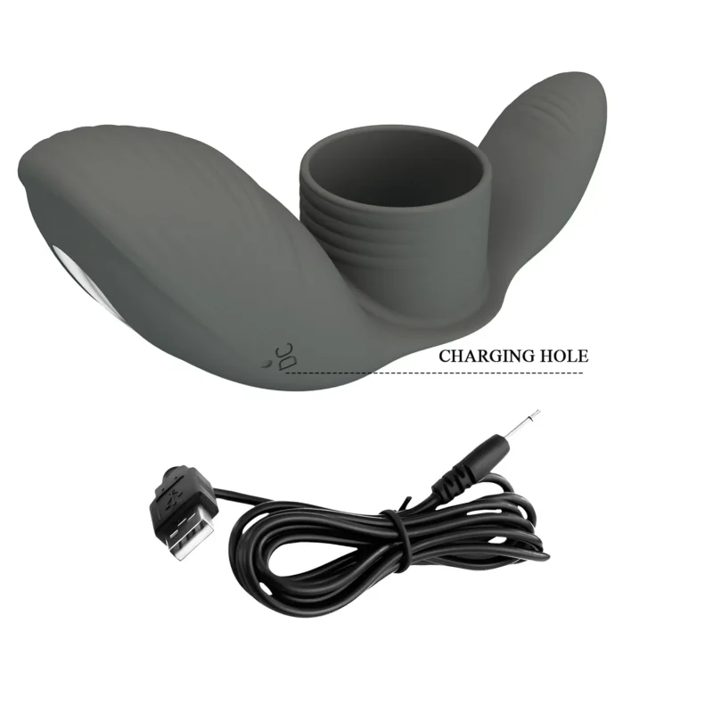 Silicone Vibrating Cock Ring - Image 8
