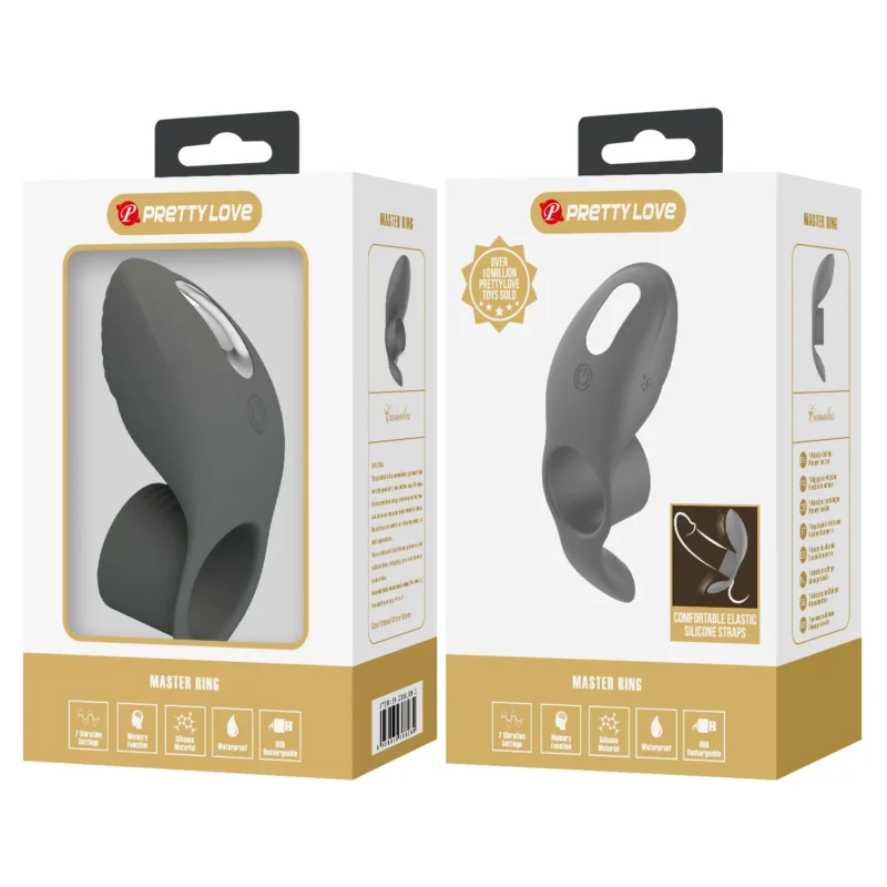 Silicone Vibrating Cock Ring - Image 9