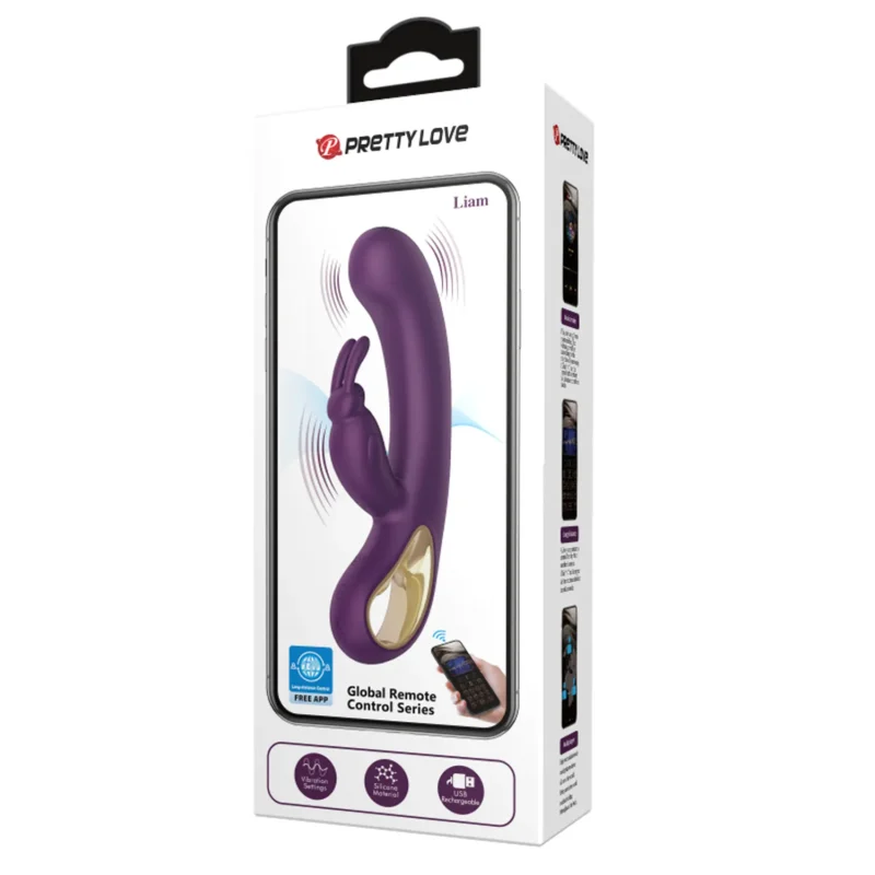 Velvet Luxe Rabbit Vibrator - Image 18