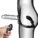 Vibrating Anal Plug With Cock Ring