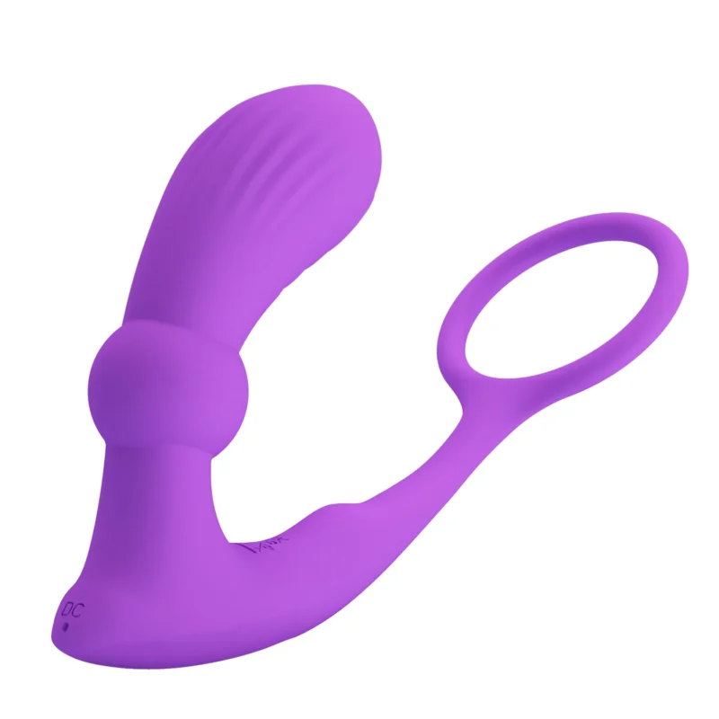 Vibrating Anal Plug With Cock Ring - Image 13
