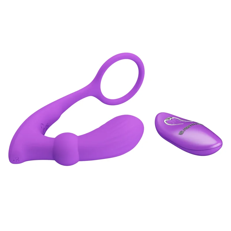 Vibrating Anal Plug With Cock Ring - Image 14