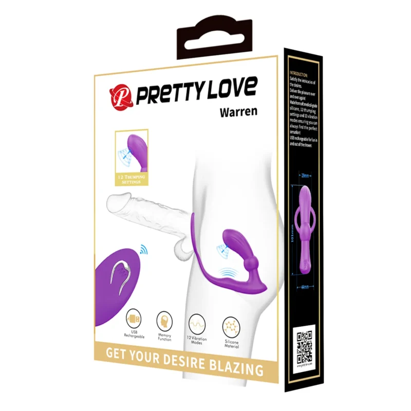 Vibrating Anal Plug With Cock Ring - Image 18